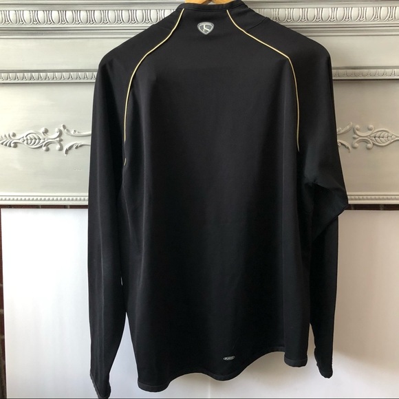 Reebok Crosby vintage 1980s black pullover SZ L - Picture 7 of 8